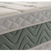 Conjunto Cama Box Espuma Oxford Verde Casal 138x188x67